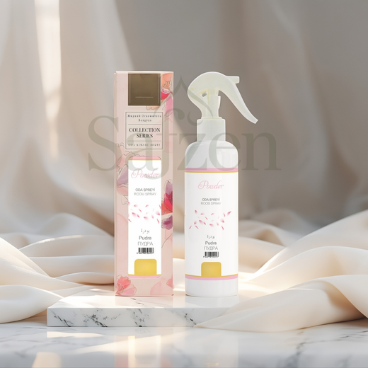 Safzen | Oda Spreyi 400 Ml Pudra – Yumuşak & Ferah Ev Kokusu