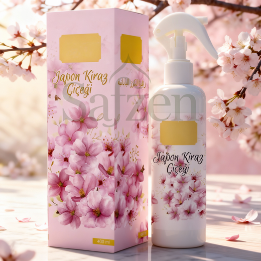 Safzen | Oda Spreyi 400 Ml Sakura | Japon Kiraz Çiçeği Ferahlığı