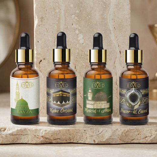 Safzen- 4'lü Set - Manevi Esansiyel - Aromatik Uçucu Yağ 10ml