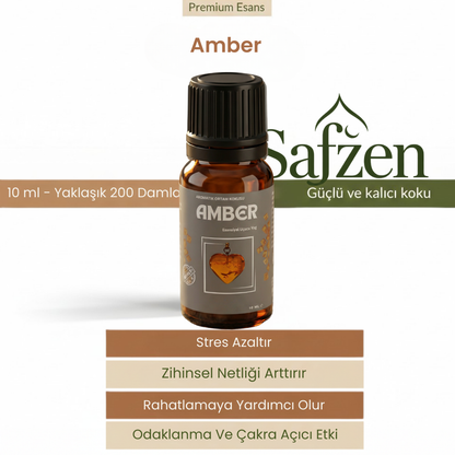 Safzen- 5'li Set - Esansiyel - Aromatik Uçucu Yağ 10ml