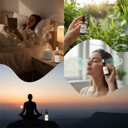 Safzen- 5'li Set - Esansiyel - Aromatik Uçucu Yağ 10ml