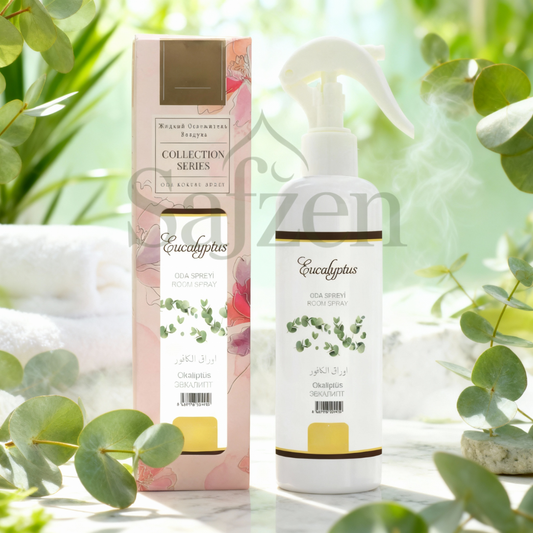 Safzen | Oda Spreyi 400 Ml Okaliptus - Ferah & Canlandırıcı Ev Kokusu