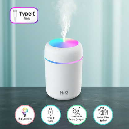 Safzen | Ultrasonik Aromaterapi Difüzörü & Manevi Koku Seti