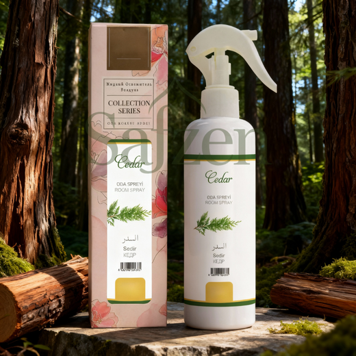 Safzen | Oda Spreyi 400 Ml Sedir Ağacı | Ferah ve Güçlü Atmosfer